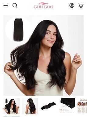 Goo Goo Weft Sew In Hair Extensions